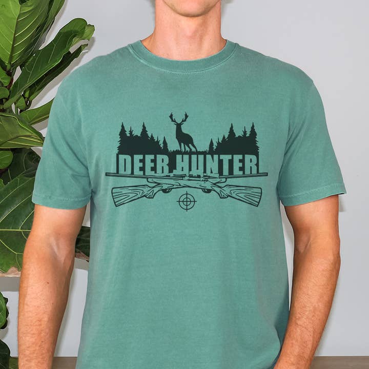 Deer Hunter Graphic Tee for wholesale by Bella Me