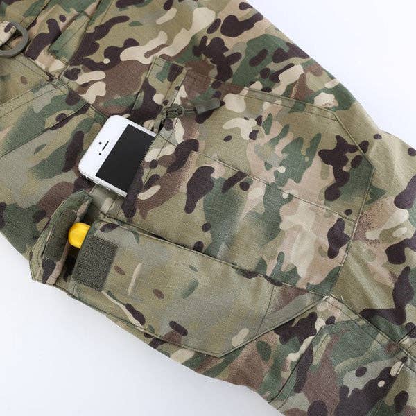 Ecovear - Wholesale Pants - Men's - Outdoor  Plaid Anti-tear Multi-pocket Men's Pants7