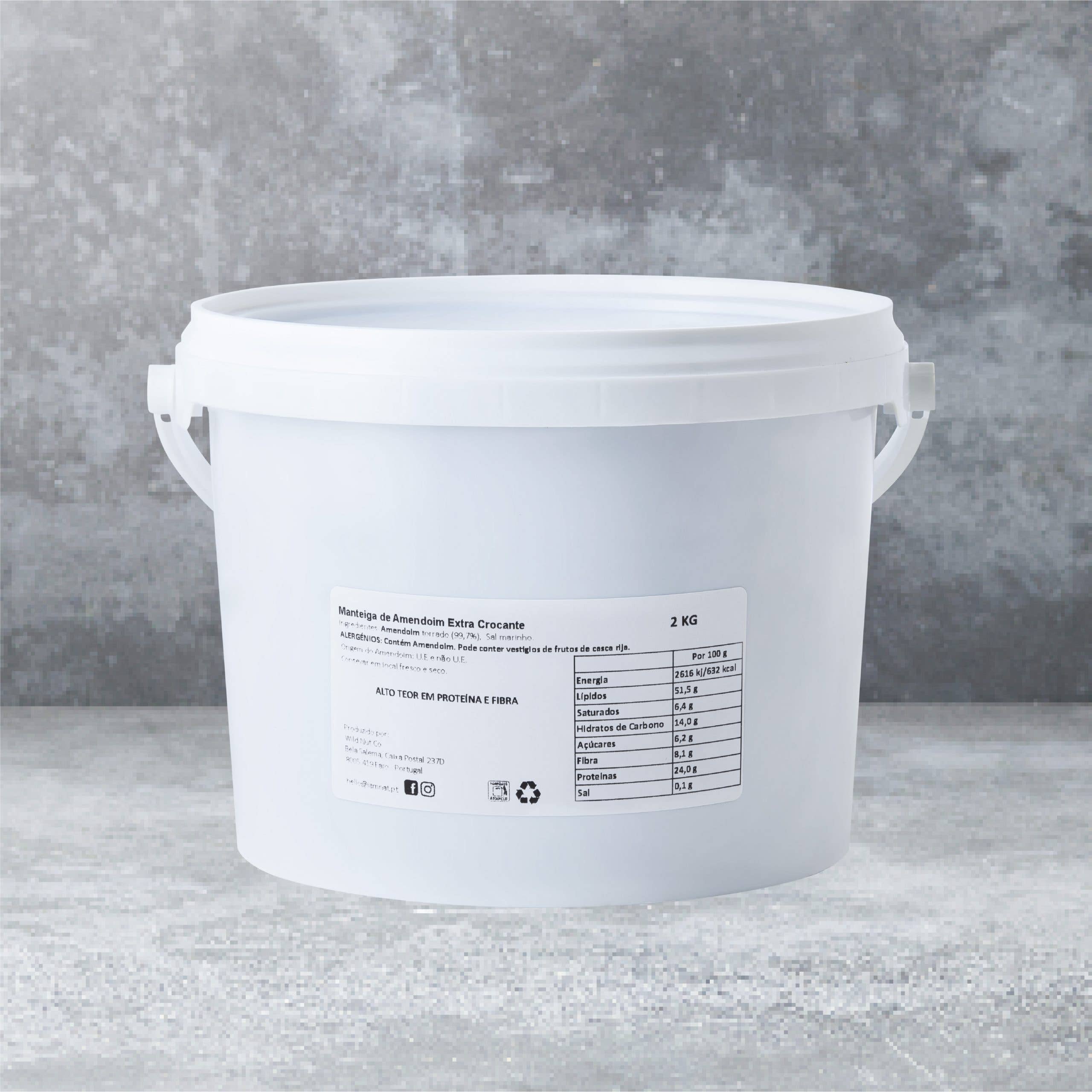 I'M NAT - Wholesale Nut Butter - Extra Crunchy Peanut Butter 2kg1