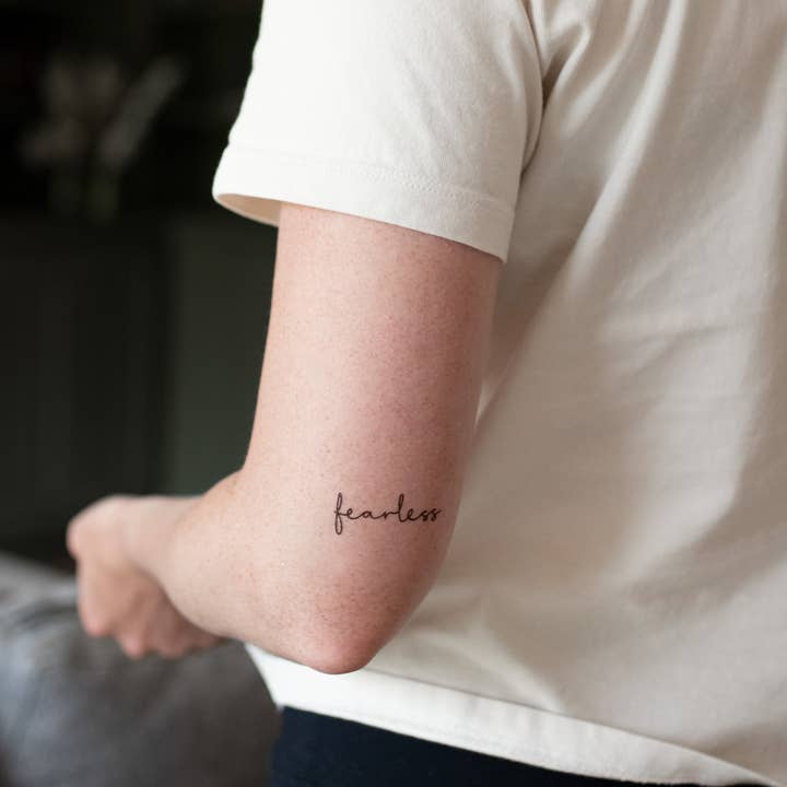 Saint Tattoos - Wholesale Temporary Tattoo - Self Love Affirmation Temporary Tattoos4