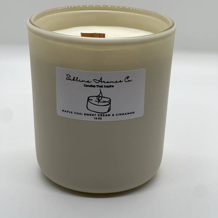 Maple Chai Sweet Cream & Cinnamon for wholesale by Sublime Aromas Co