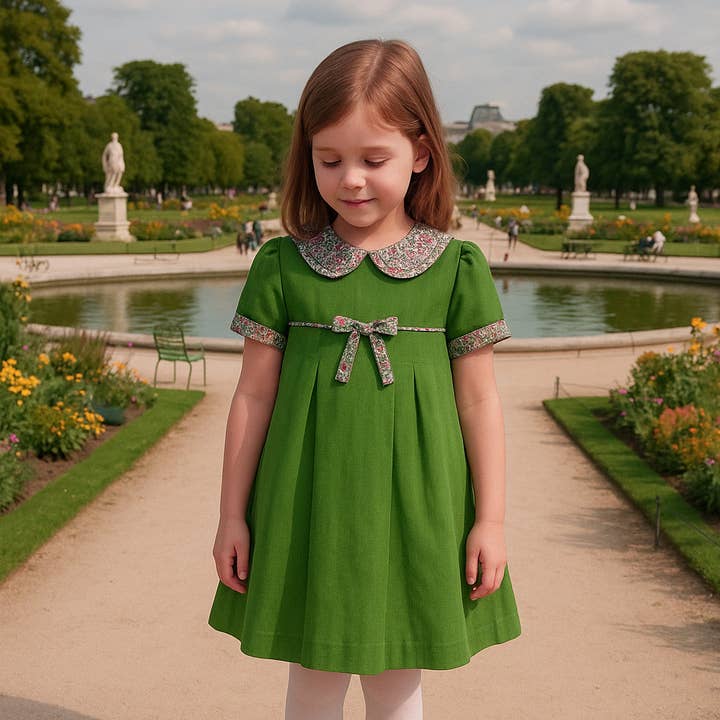 Meisjes "Janelle" Zwierjurk voor wholesale door Marco and Lizzy