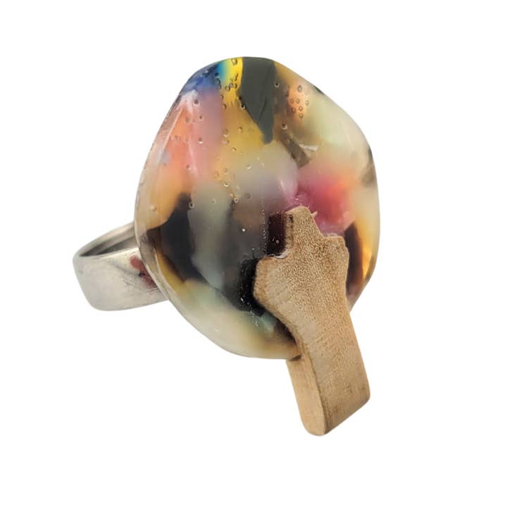 Tree Resin Ring for wholesale by This Side Up Designs