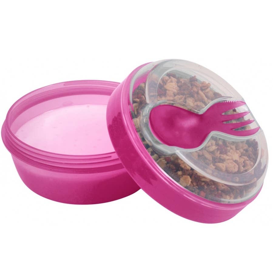 Carl Oscar - Wholesale Lunch Bag/Box - N'ice Cup, snack box with cooling disc - Purple4