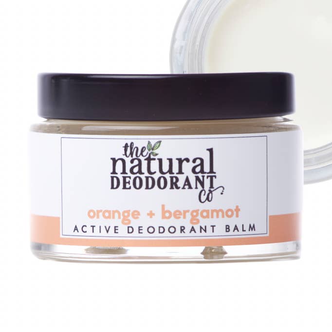 Bálsamo Desodorante Ativo Laranja + Bergamota 55g por atacado de The Natural Deodorant Co.