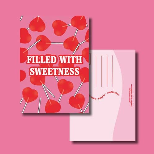 Sand to - Wholesale Love Card - Filled with sweetness card0