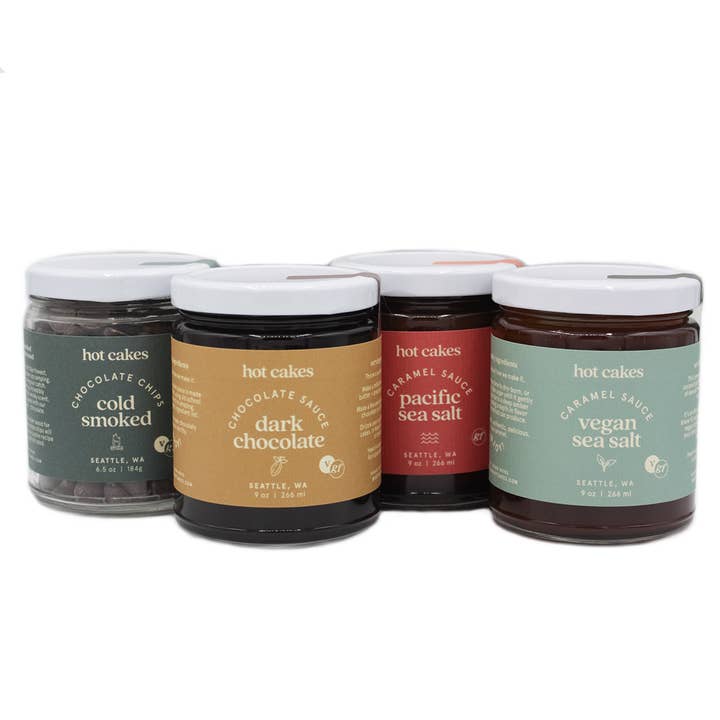 Hot Cakes - Wholesale Hot Fudge/Chocolate Spread - Mixed Starter Case