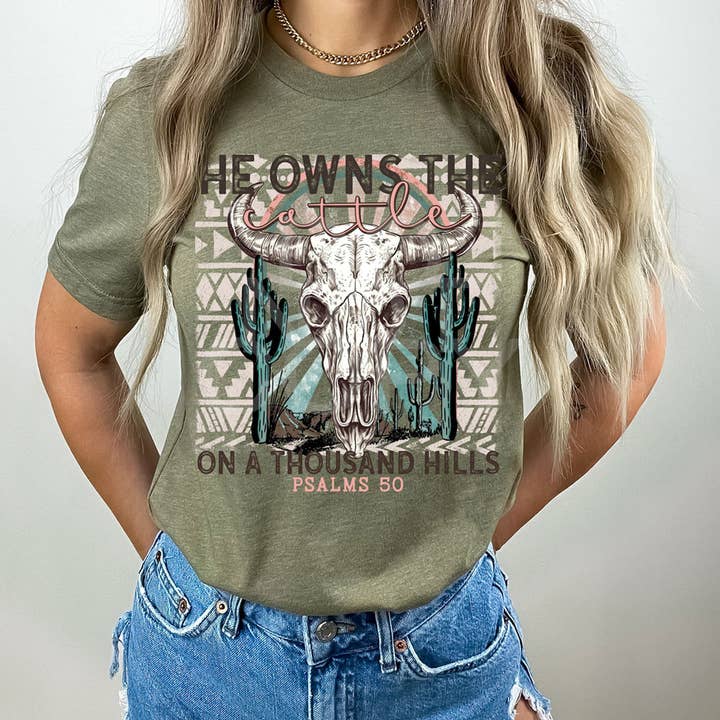 Han äger Cattle DTF Heat Transfer för wholesale av Trendy Transfers