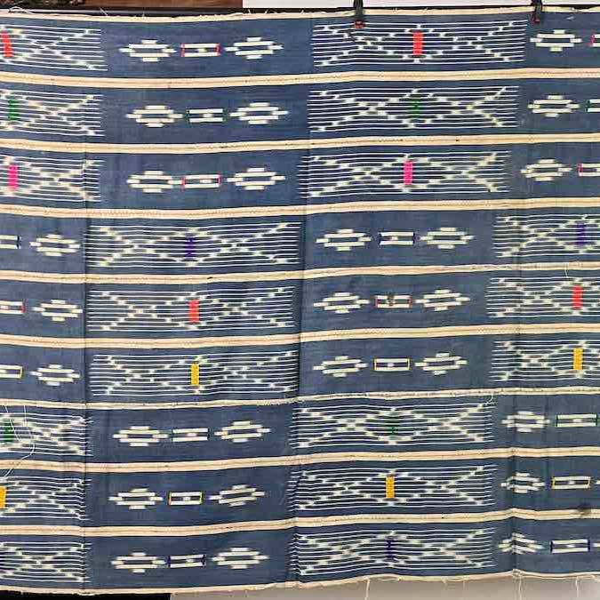 Tissu africain vintage Baule « Wrapper » | 57 x 39" pour la vente par The Niger Bend