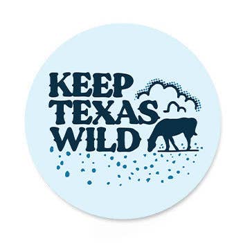 Keep Texas Wild Horse Decal for wholesale by Made in Texas Co.