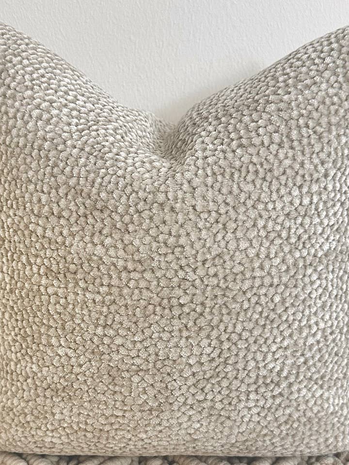 Pre-order - The Couture Cushion - The Beige Meia - Style No. 9 for wholesale by The Couture Cushion