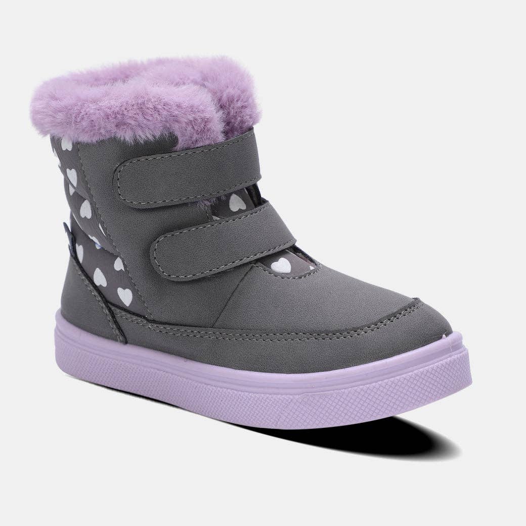 Oomphies – Botinhas - Crianças por atacado – Bota Charlie Girls com Fecho de Velcro11