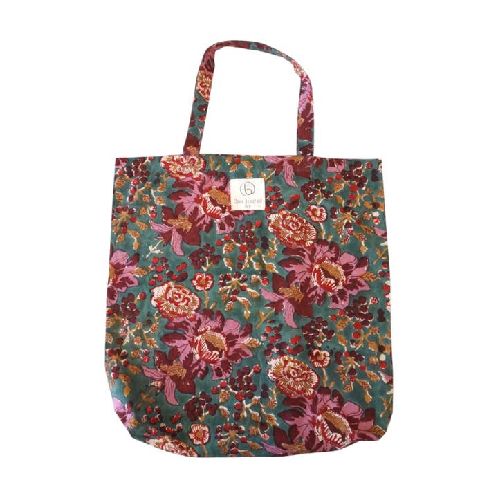 Bomullsväska med blommönster Nr 129 för wholesale av Claire Beaugrand
