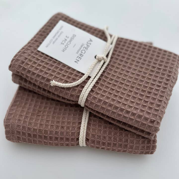 Aspegren Denmark - Wholesale Dishcloth - Dishcloths - Organic Cotton - Set of 2 - North - Nougat1