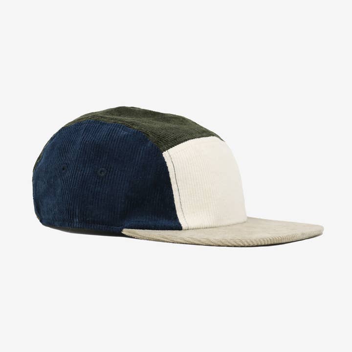 Corduroy färgblock med oliv för wholesale av Storied Hats
