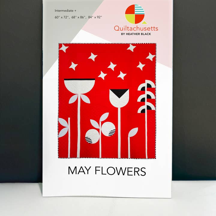 Quiltachusetts - Wholesale Quilt - May Flowers Quilt Pattern0
