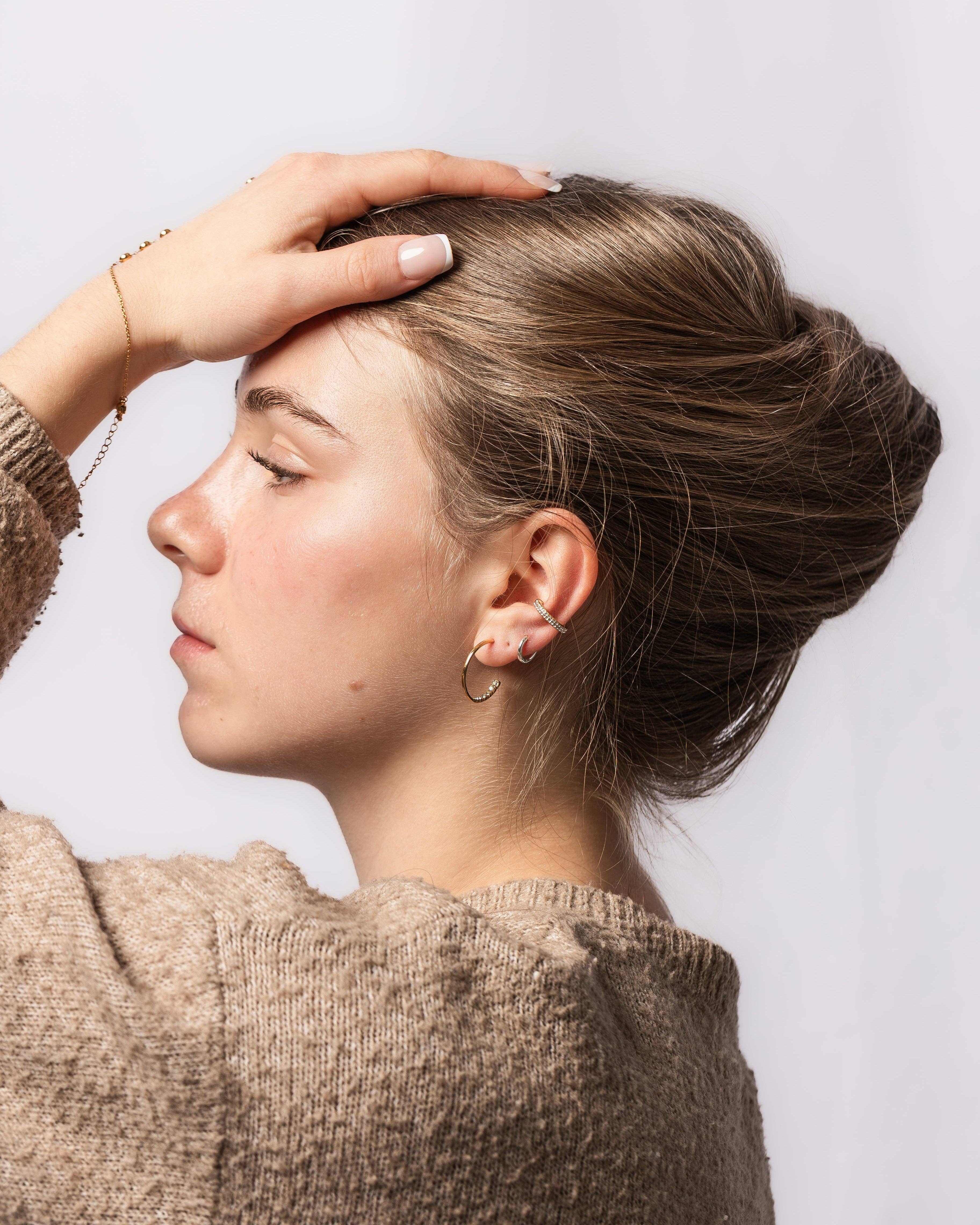 Vienna Domani Jewelry - Wholesale Cuff/Wrap Earrings - Pavé Ear Cuff2