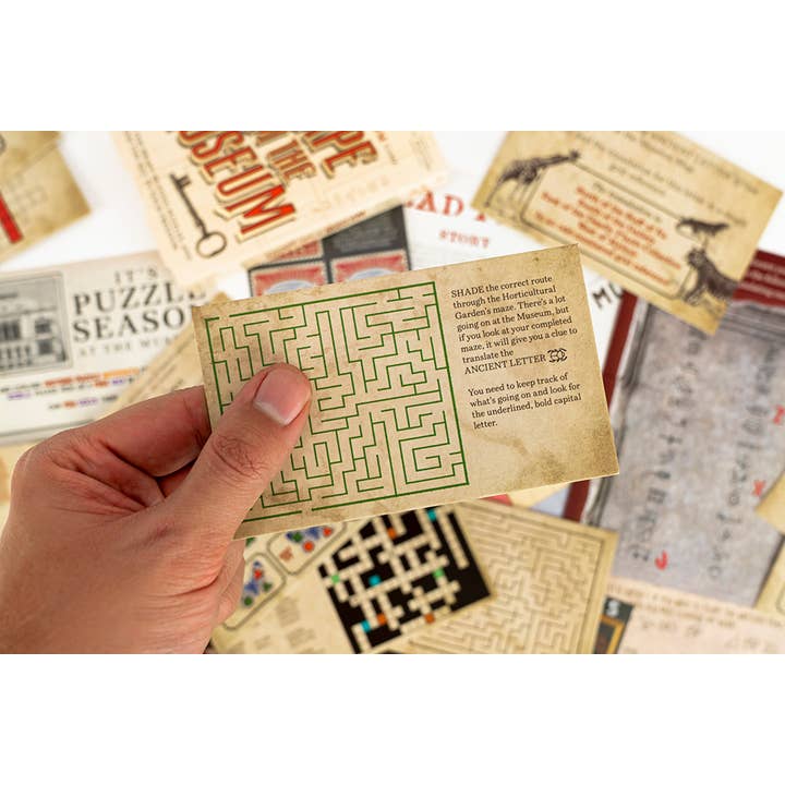 Professor Puzzle USA, Inc. - Wholesale Board Game - Mini Escape from the Museum Game (D.8)4