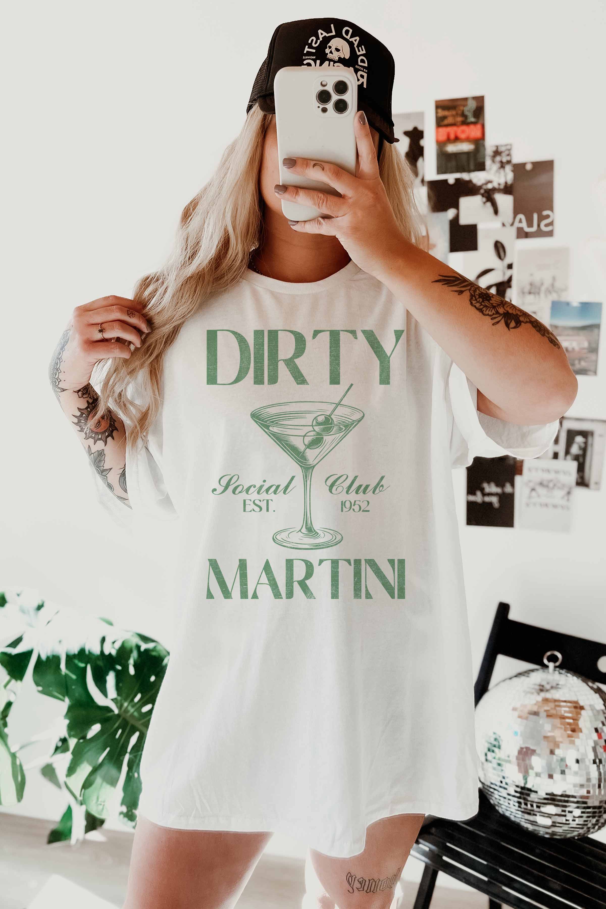 GOOD DAY STREET - Vendita all'ingrosso Tunica - Donna - [G1646X-OTS] -MAGLIETTA OVERSIZE CON GRAFICA DIRTY MARTINI3