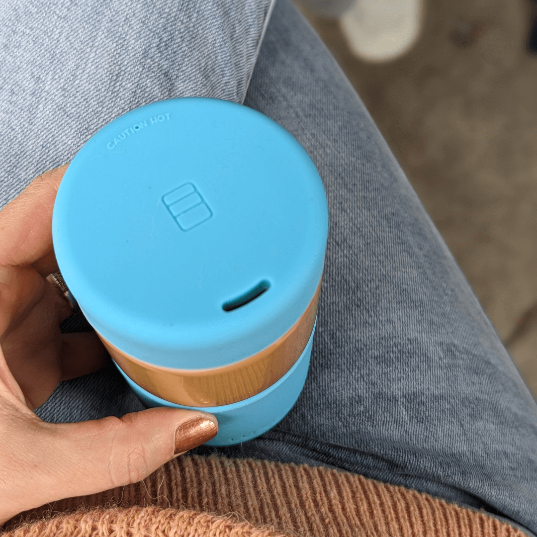 Luxey Cup - Vente Gourde/bouteille isotherme - LIME - Tasse à café réutilisable régulière 8oz21