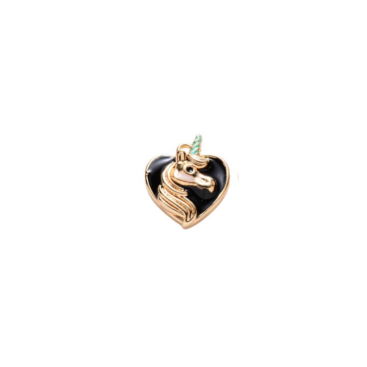 Gold Midnight Unicorn Charm for wholesale by The Charm Bar Company