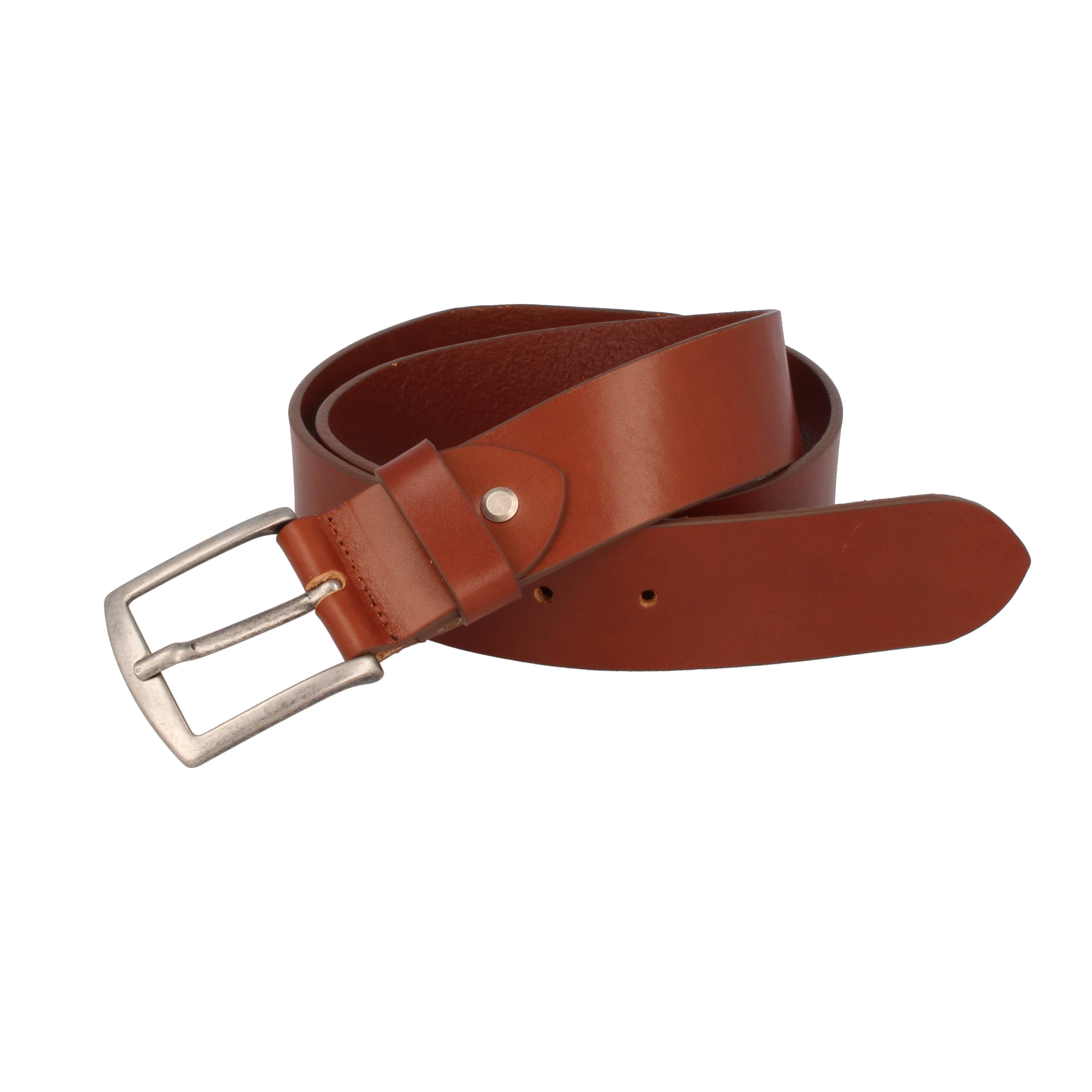 MGM Design e.K. - Wholesale Belt - Men's - Cuoio Jeans Cognac Brown Men's Leather Belt2