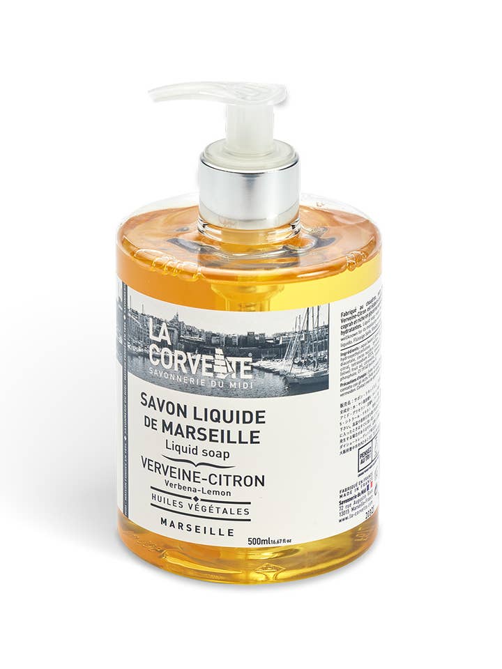 Corvette · Liquid Marseille soap verbena-lemon for wholesale by French Feast