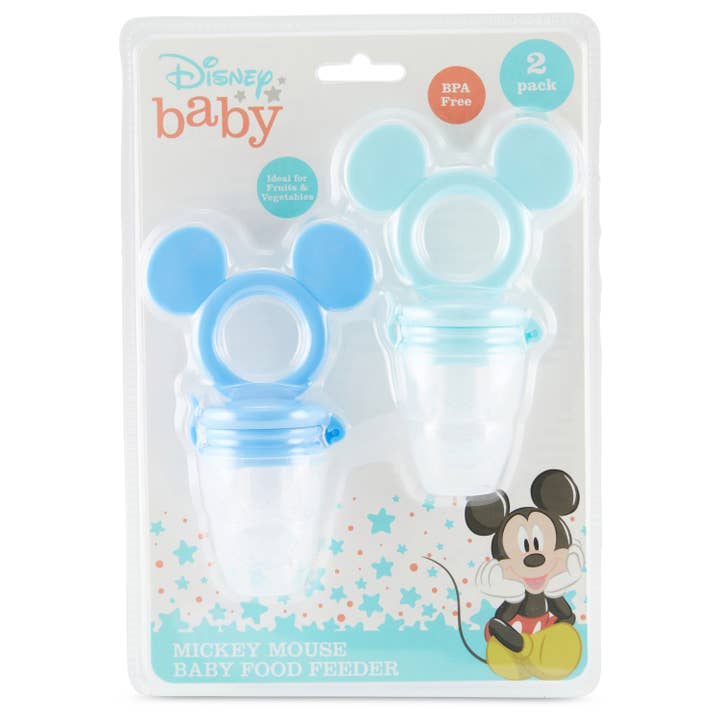 Lot de 2 anneaux de dentition à fruits Disney Mickey et Minnie pour bébés pour la vente par Cudlie Accessories