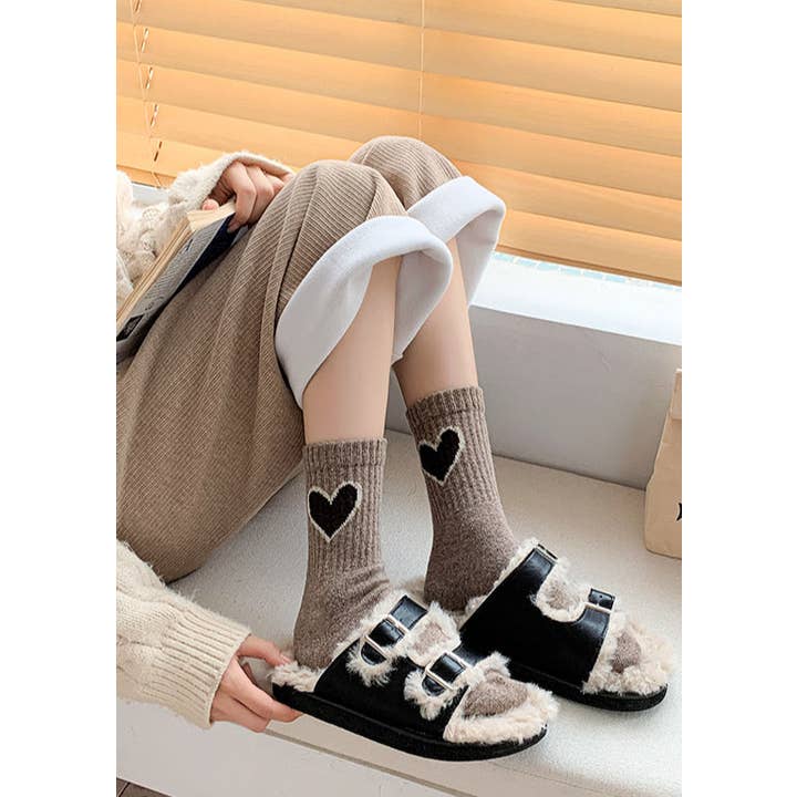Gohobi (We cover U.S. import duties) - Wholesale Socks - Women's - Gohobi Wool Heart Socks5