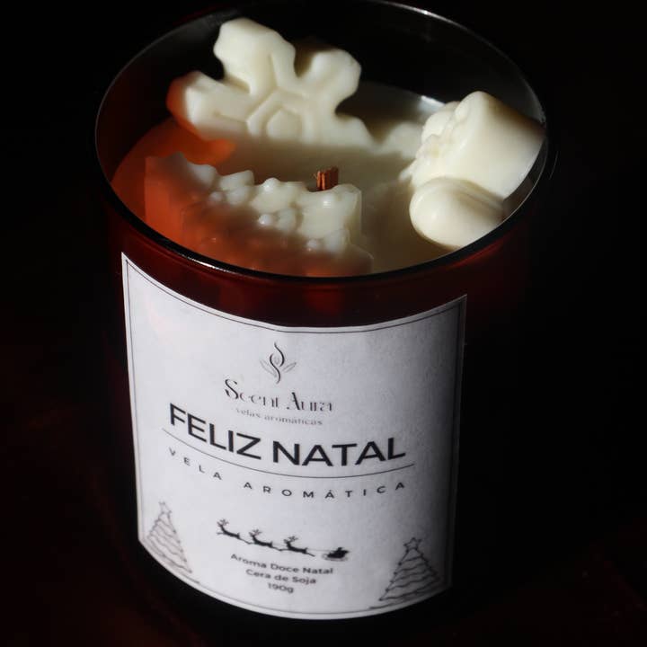Vrolijk kerstkaarsje voor wholesale door Scent Aura