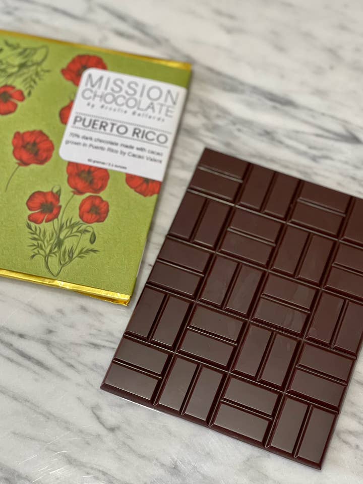 Puerto Rico 70% for wholesale by Mission Chocolate