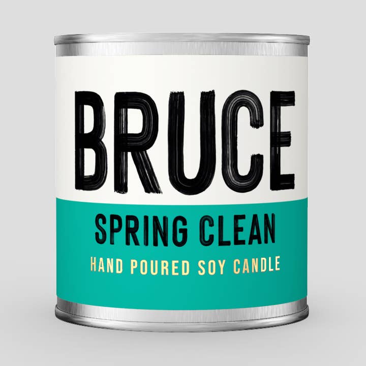 Vela perfumada Bruce Spring Clean Fresh Cotton por atacado de Scents of Humour