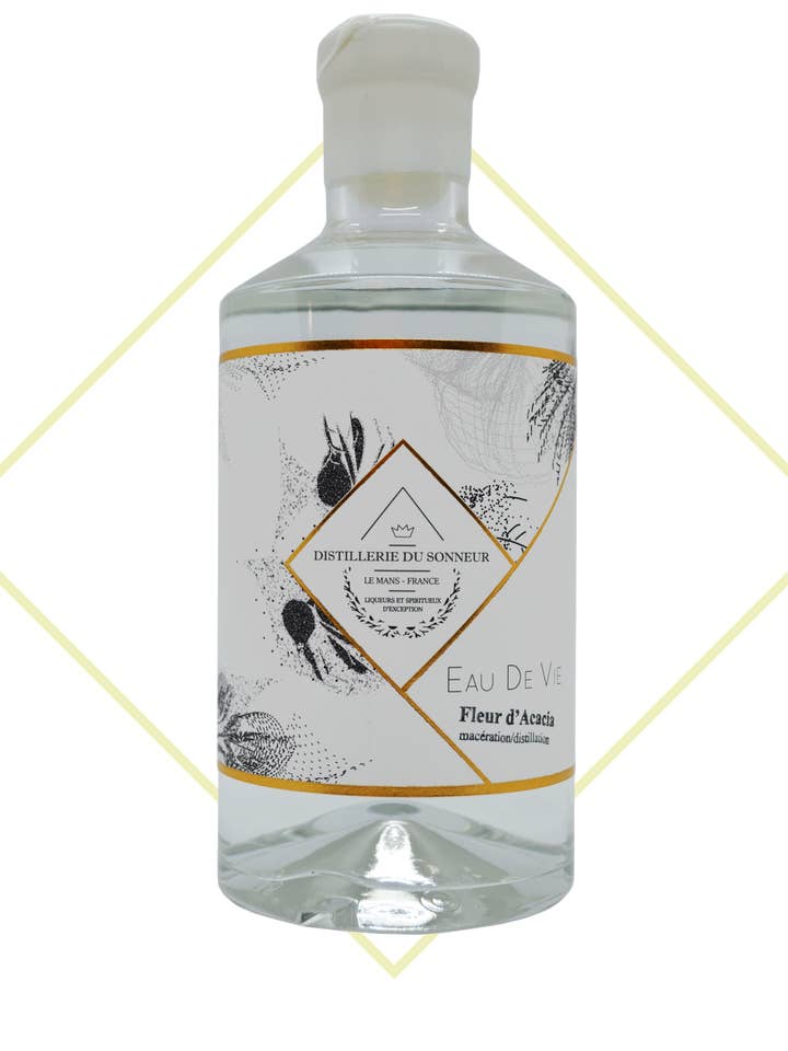 Acacia blossom konjak för wholesale av Distillerie du Sonneur