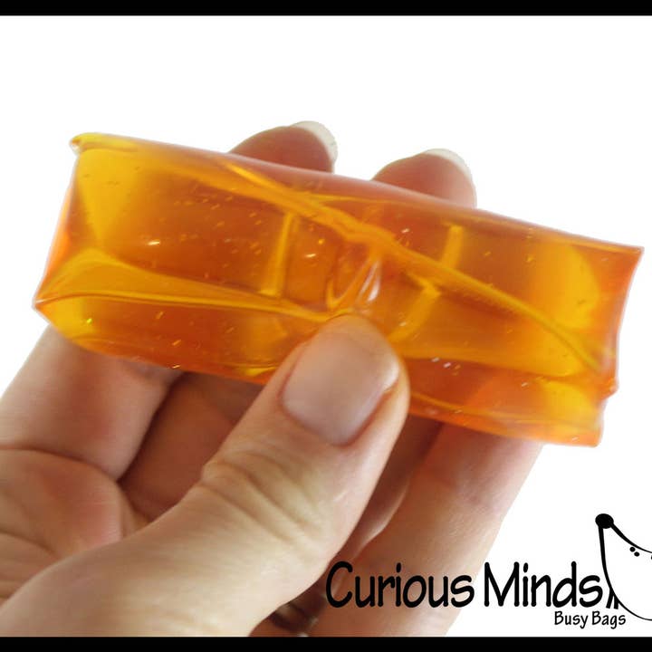 Curious Minds Toys - Wholesale Fidget Toy - Kids - 1 Small Glitter Water Trick Snake - Stress Toy Gag Wiggler