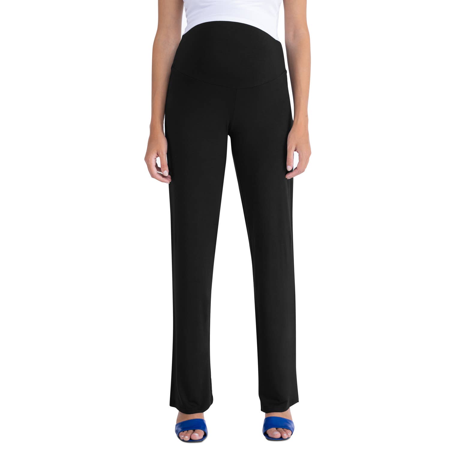 Mamsy - Wholesale Pants - Maternity - Cinzia, dress maternity pants with wide legs6