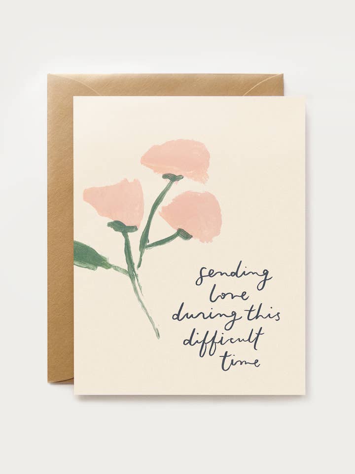 Difficult Time Card for wholesale by Our Heiday