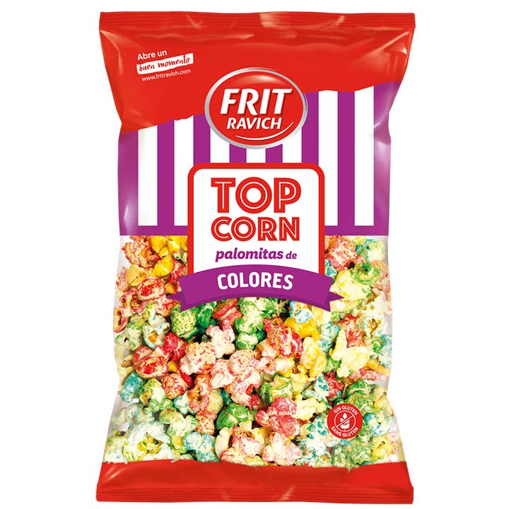 123bonbon - Vente Pop-corn - FRIT RAVICH Pop Corn Coloré