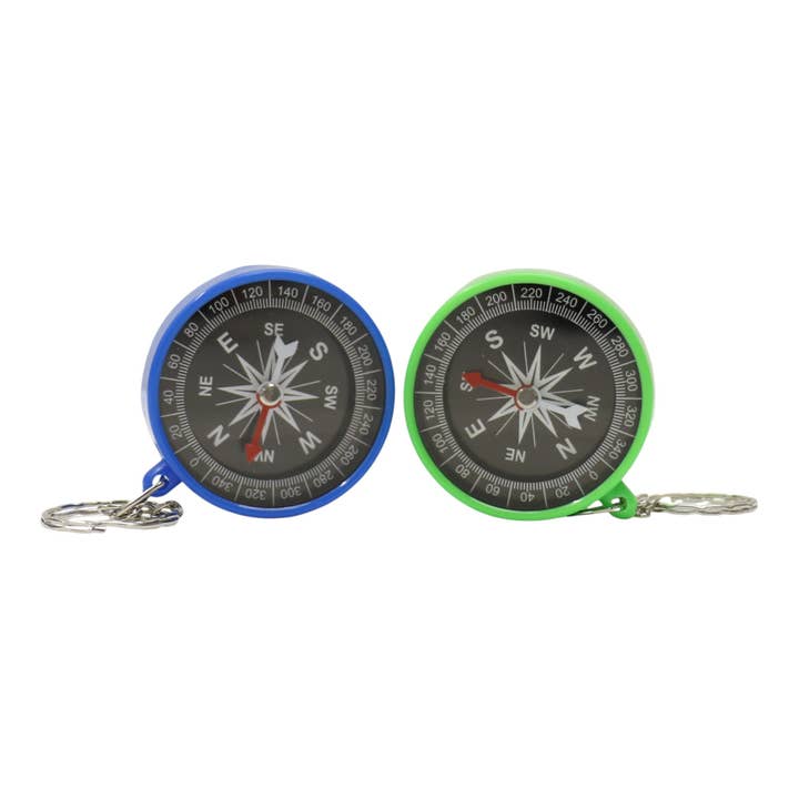 Kompas Nøglering Mini Kompas JK5910-9 (12 stk.) for engroshandel hos TAPA fashion