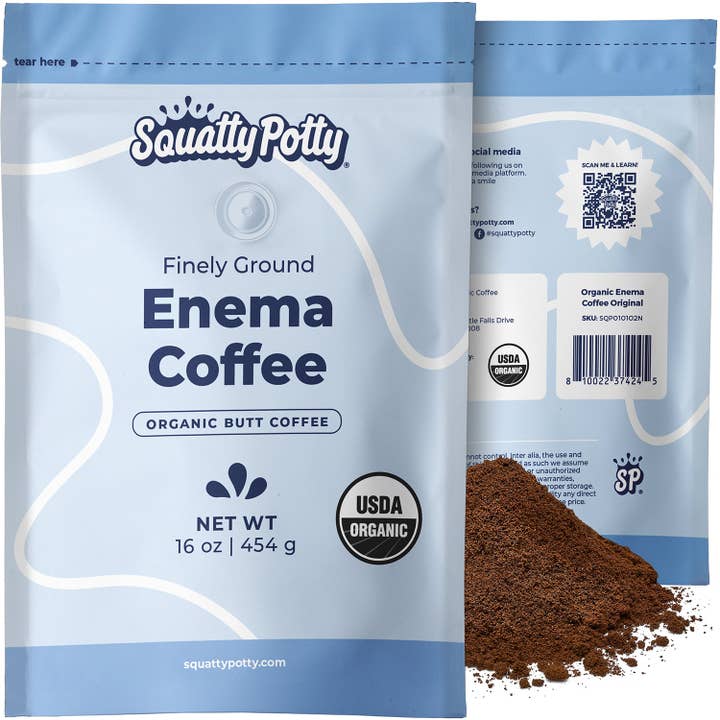 Squatty Potty - Wholesale Coffee Beans - Squatty Potty Enema Coffee 1lb