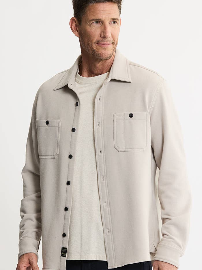JACHS NY - Wholesale Button Down Shirt - Men's - Soft Touch Fleece Workshirt11