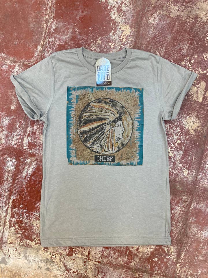 1737 Chief Tee for wholesale by J.Forks Designs