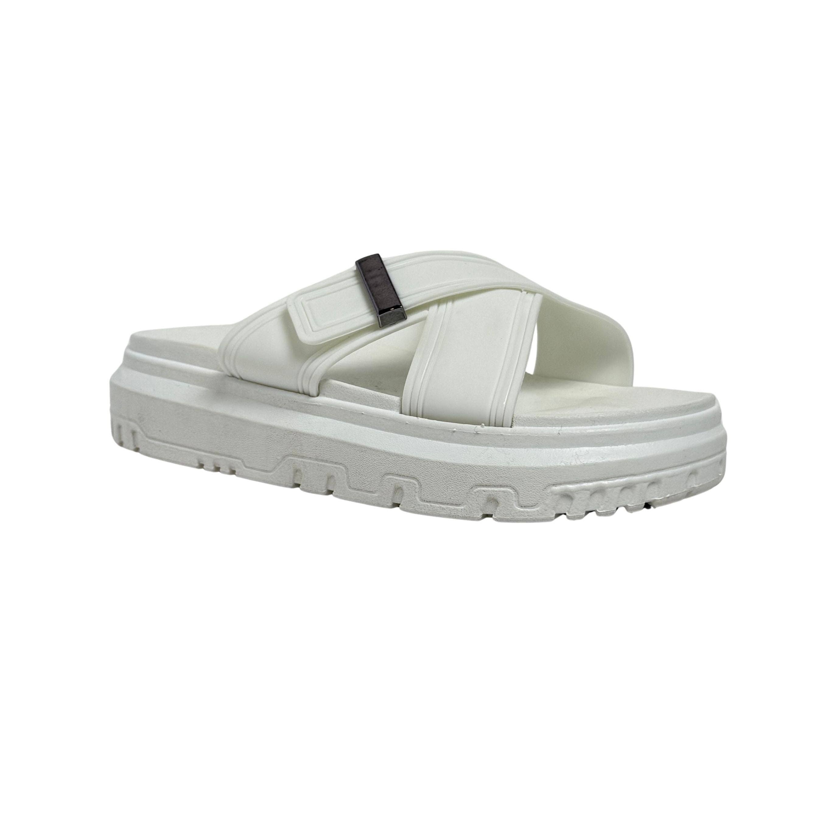 JOJ MAKLY Wholesale - Wholesale Sandals - Women's - women's Cork Footbed Criss Cross Strap Sandals13