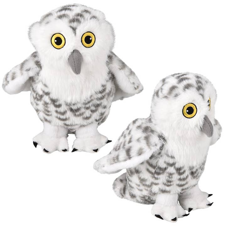 La Luna Bella - Toys - Wholesale Classic Toy - Kids - 8" Animal Den Snowy Owl Plush - LLB Toys