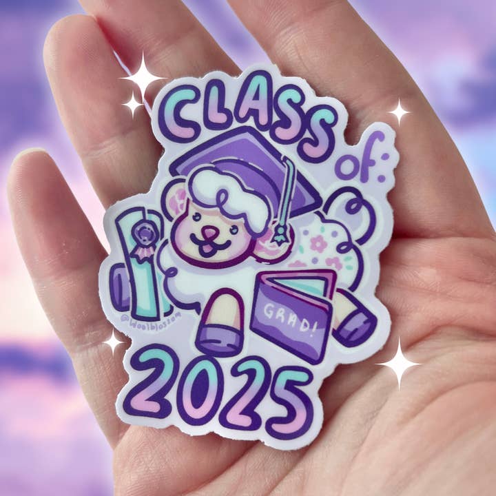Woolblossom - Wholesale Sticker - Class of 2025 Sprout ~ Sticker