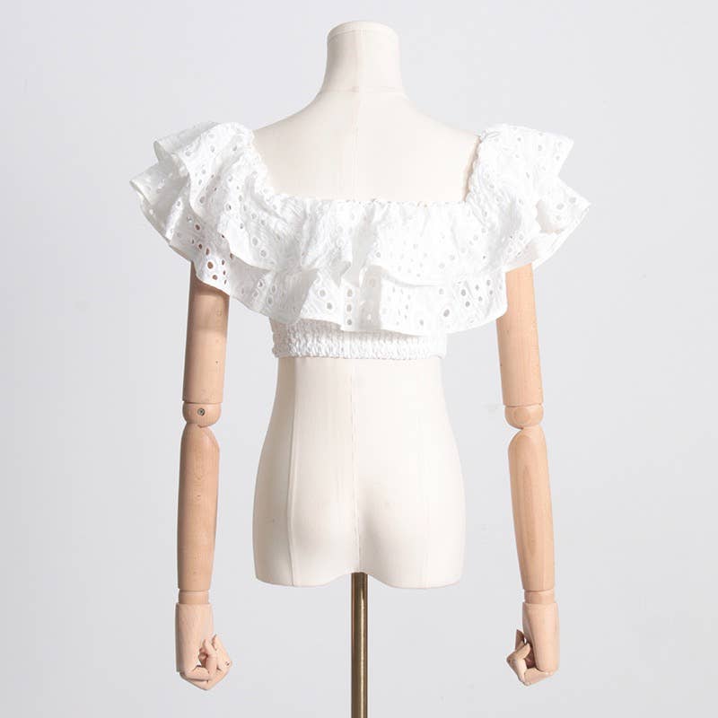 Productseeker - Wholesale Top & Skirt Set - Women's - SET044 Women Ruffle Skirt Set Mini Skirt6