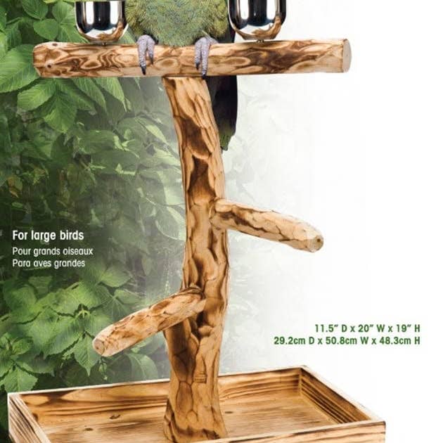 Penn-Plax - Wholesale Bird House - Bird Tree Perch - Large Birds2