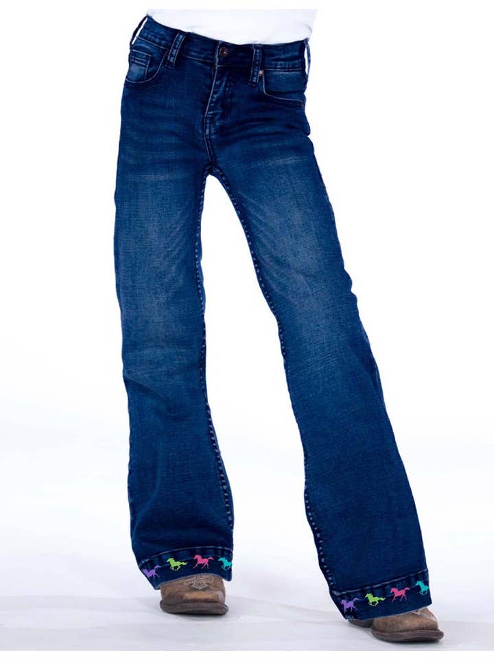 Lavage foncé Pantalon Rapide de Fille en vente sur Faire