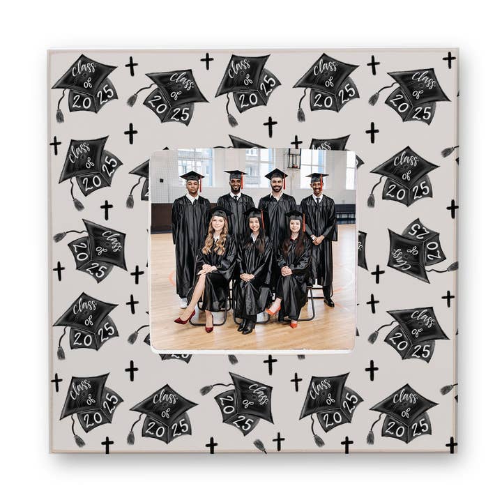 Clairmont & Co - Wholesale Picture Frame - Graduation Picture Frame-Grad Cap Class of 20250