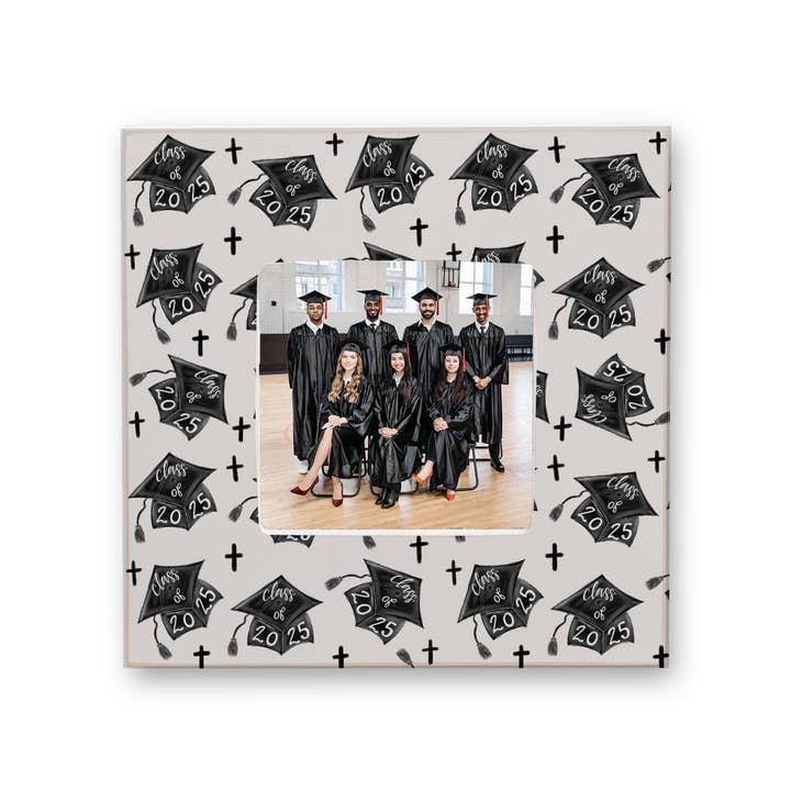 Clairmont & Co - Wholesale Picture Frame - Graduation Picture Frame-Grad Cap Class of 2025