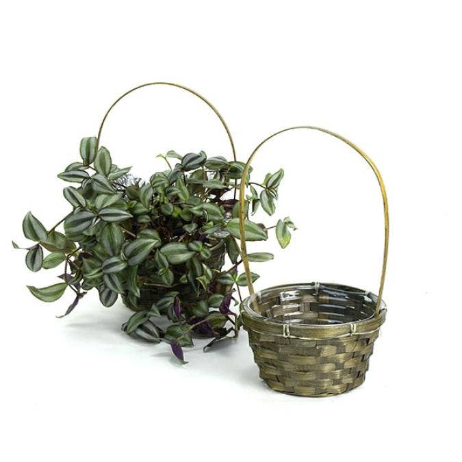 6" Bamboo Utility Shop in multiple finishes for wholesale by Buhi Imports